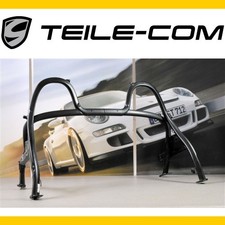 TOP+ORIG. Porsche 986 Boxster Sicherheitssattel, schwarz / Überroll-over bar black