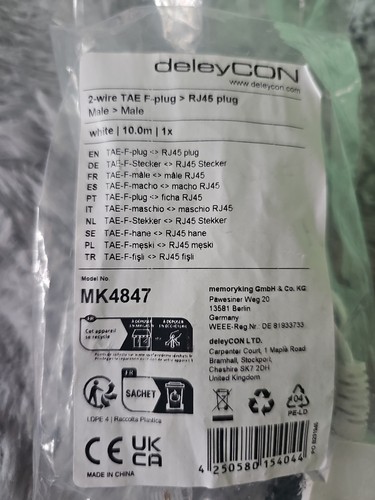 Wire tae plug rj45 - ,