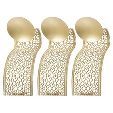  3 Stück Metall-Wandleuchter, Kerzenhalter, zum Aufhängen an der Wand,