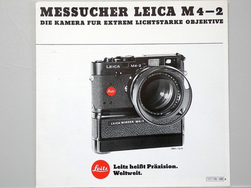 Leitz leica broschüre - leica,