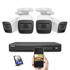 ANNKE 4K 8MP 8CH DVR Farbnachtsicht Überwachungskamera 2TB AI Human Detection