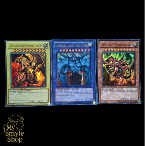 Yugioh götterkarten set - -,