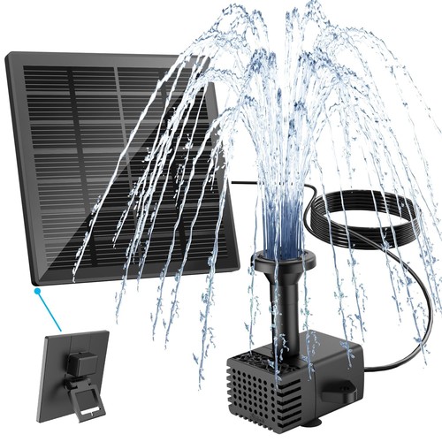 Solarbrunnen teichpumpe glas - teichpumpe,