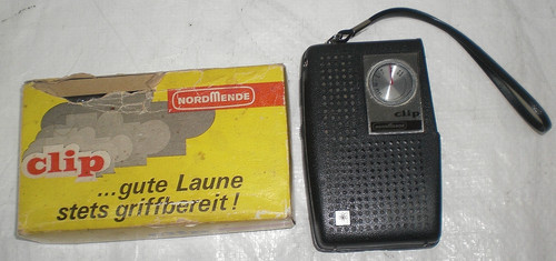 Nordmende clip transistorradio - nordmende,