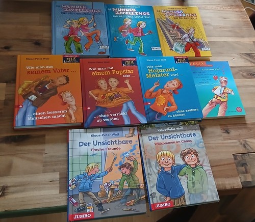 Buchpaket klaus peter wolf - buchpaket,