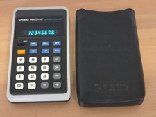 Casio Memory 8F Taschenrechner Electronic Calculator Rechner Retro Sammeln