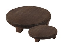 Deko Blumenhocker braun - 2