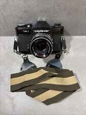 Voigtländer VSL1 mit Color Ultron 1.8/50 - Überprüft! Selten guter Zustand 