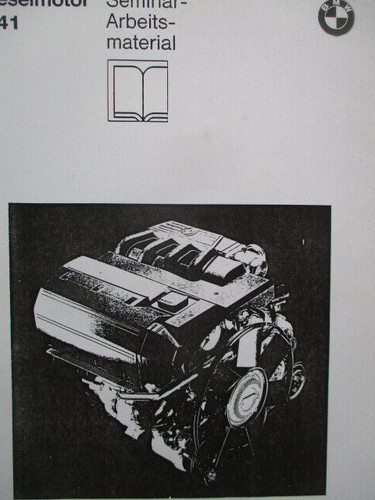 Bmw arbeitsmaterial m41 motor - arbeitsmaterial,
