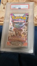 Pokemon Paldea Evolved  2023 Booster Pack PSA 9 Mint 