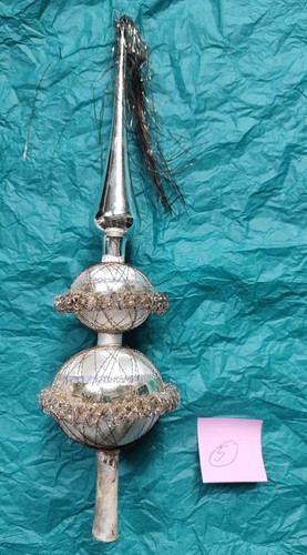 Alte glas christbaumspitze - alte,