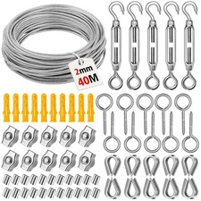 Drahtseil Edelstahl 40m 2mm