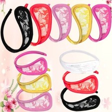 Damen C-String Tanga Unterwäsche Höschen Dessous G-String