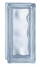 Solaris Glasbaustein 24 x 11,5 x 8 cm Glasbausteine Wolke weiss