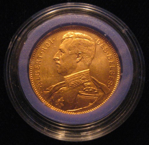 Mds belgien francs - francs, 1914