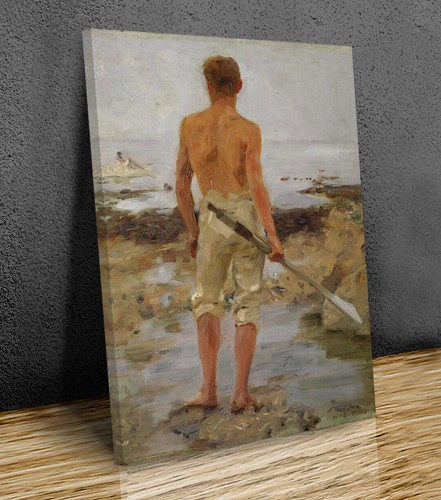 Ein junge mit ruder henry - ruder,