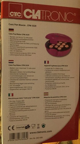 Cake pop maker clatronic - pop,
