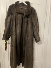 Pelzmantel Nerz Braun Vintage Oldmoney Echtpelz Braun