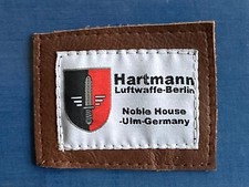 Etikett Jagdflieger Hartmann deutsche Fliegerjacke Noble House