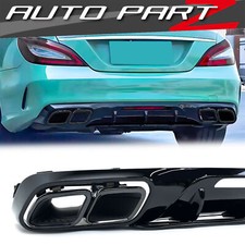 GT63 Stil Heckdiffusor Auspuff