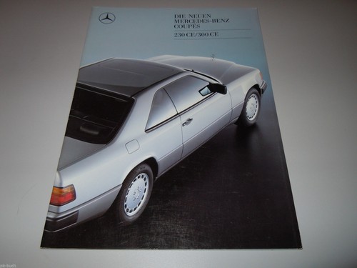 Prospekt mercedes benz c124 - prospekt,