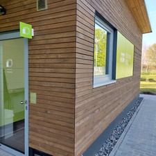 40 m² sibirsche Lärche 28x60x4000 mm Fassaden Profilholz Holz Terrassendielen