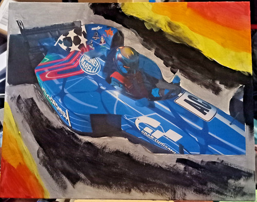 Selbst gemalt bild acryl - selbst,