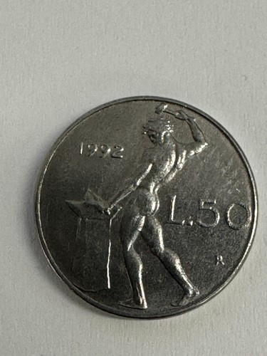 Lire italienische republik - 50,