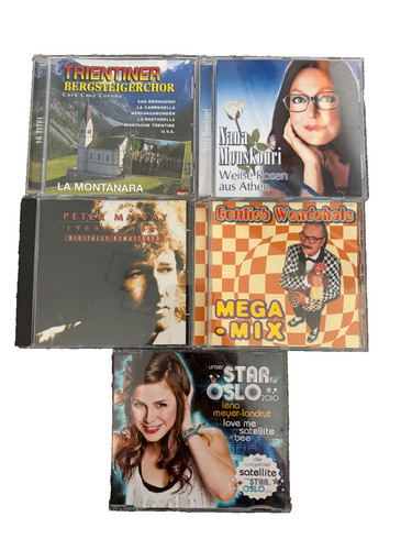 Cds versachiedener inpreten - 5,
