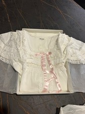 Nachthemd 100% Leinen 44 S/M