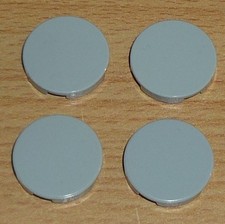 Lego 4 Round Tiles 2x2 in New