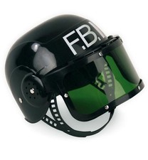 Fasching Kostüm FBI-Helm 58