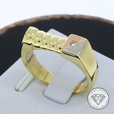 SONDERAKTION WERT 820,- Diamant Ring 585 tricolor Gold 14k 14 KT in 57 XXYY