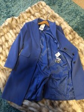 Damenmantel Blau Heine Gr