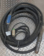 WEBER  Rüttelflasche 58mm mit Umformer Betonrüttler Innenrüttler Wacker   #D2/D8