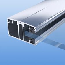 Verlegeprofil Randsprosse 60mm Breite für Glas, ESG, VSG, Stegplatten 6-16mm
