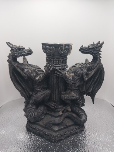 Kerzenhalter drachen gothic - drachen,