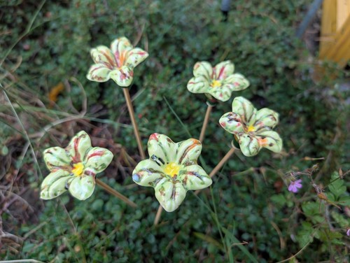 Blüten blümchen keramik - keramik,