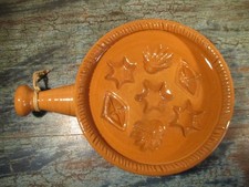 dekorative Vintage Keramik Backform Mobach Ø24cm Poffertjeform Landhaus Deko