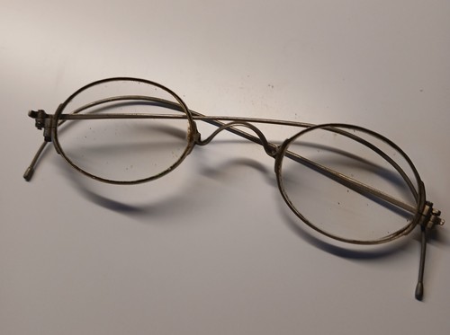 Brille nickelbrille uralt - uralt, ca