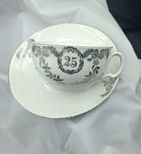 Silberhochzeit Tasse Porzellan