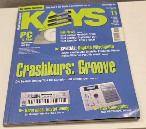 Magazin keys für musik - magazin,