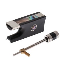 Violine Ebenholz Bogen Frosch für 4/4 Violine Bogen Ersatzteile