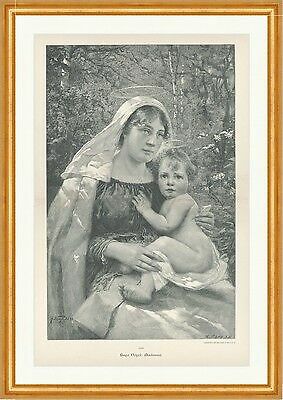 Madonna vogel maria jesus - h.,