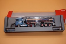 Herpa Spur H0 312691 DAF XF SSC Euro 6 Chromtank-Sattelzug Anhalt Logistics