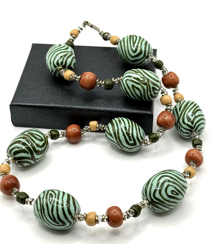 Vintage statement halskette - vintage,