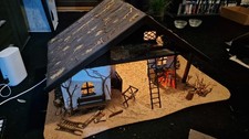 Weihnachtskrippe groß haus - weihnachtskrippe,, groß,
