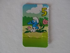 Sammelfigur / Die Schlümpfe / Schlumpf Spielkarten " Schlumpf uf der Blumenwiese