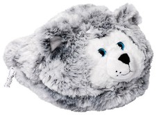 Plüsch Fußwärmer Husky -
