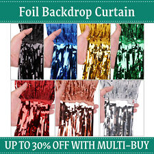 Folie Fransen Vorhang Lametta